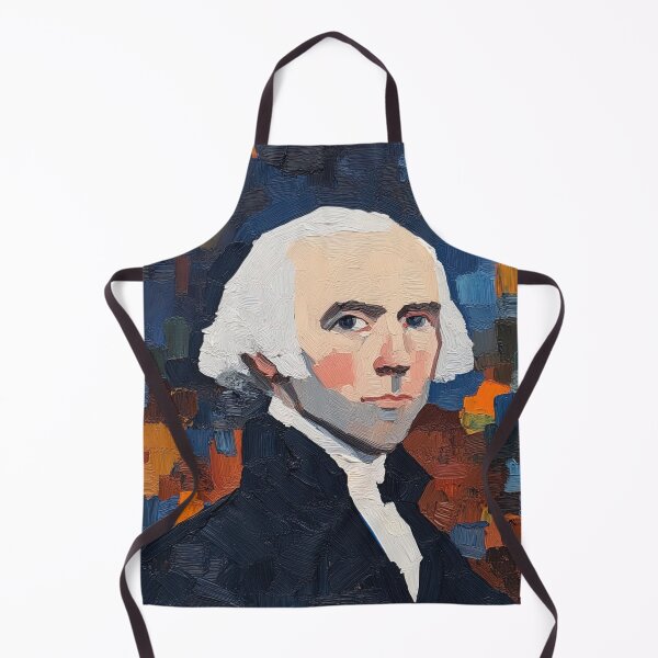 Item preview, James Madison | Post-impressionist painting style designed and sold by ComicsFactory.