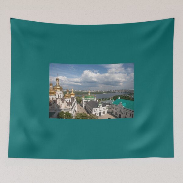 Item preview, Kyiv Pechersk Lavra and River View in Spring designed and sold by Maryna Gumenyuk.