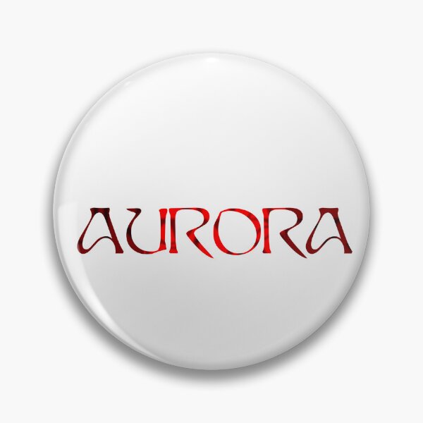 Item preview, AURORA Aksnes - red text designed and sold by incloudines.