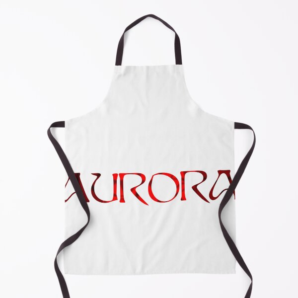Item preview, AURORA Aksnes - red text designed and sold by incloudines.