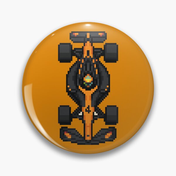 Item preview, McLaren F1 Pixel Art – Lando Norris formula one car designed and sold by dinoxaur.