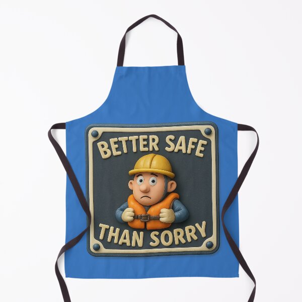 Item preview, Better safe than sorry – cartoon protection with style designed and sold by Girih.