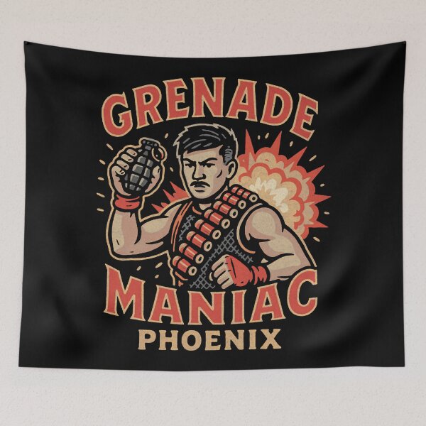 Item preview, Phoenix the Grenade Maniac - Tacticool Game Legend designed and sold by zzz888.