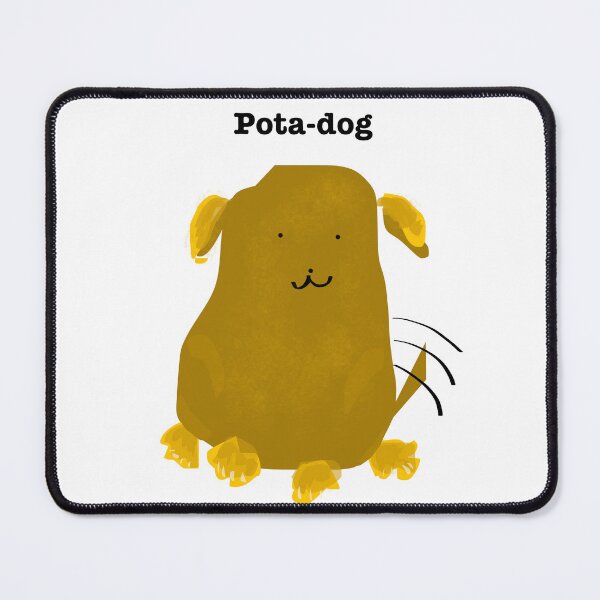 Item preview, Pota-dog (cute silly potato dog hybrid) designed and sold by Lemon-Thyme-Art.