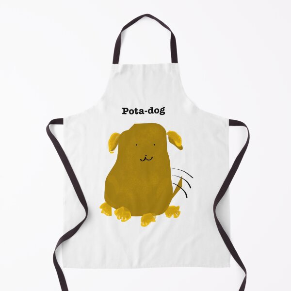Item preview, Pota-dog (cute silly potato dog hybrid) designed and sold by Lemon-Thyme-Art.