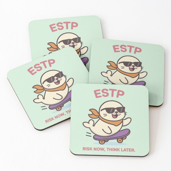 Item preview, ESTP kawaii seal – the boldest, funniest one designed and sold by SealSquad.
