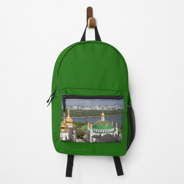 Item preview, Golden and Green Domes of Uspensky (Assumption) Cathedral and Refectory of the Kiev Pechersk Lavra in May Light designed and sold by Maryna Gumenyuk.