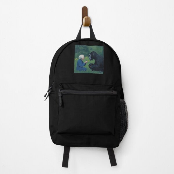 Item preview, Jane Goodall | Post-impressionist painting style designed and sold by ComicsFactory.