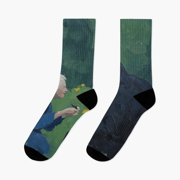 Item preview, Jane Goodall | Post-impressionist painting style designed and sold by ComicsFactory.