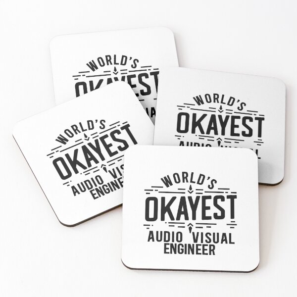 Item preview, World's Okayest AV Engineer designed and sold by TeesYouWant.