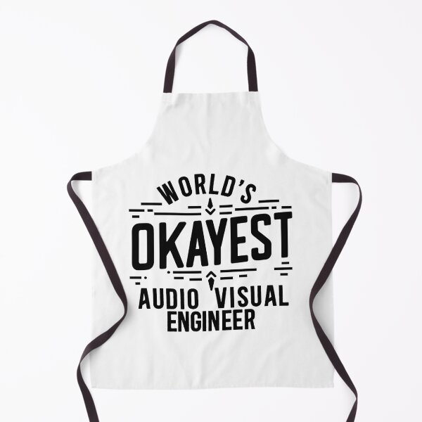 Item preview, World's Okayest AV Engineer designed and sold by TeesYouWant.