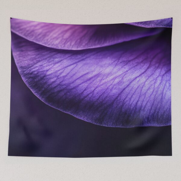 Item preview, Close-up of a purple petal designed and sold by anytka.