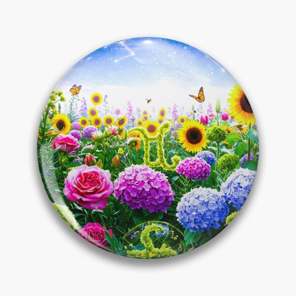 Item preview, Starry Night Garden: Zodiac Flower Fantasy designed and sold by Fantabulous.