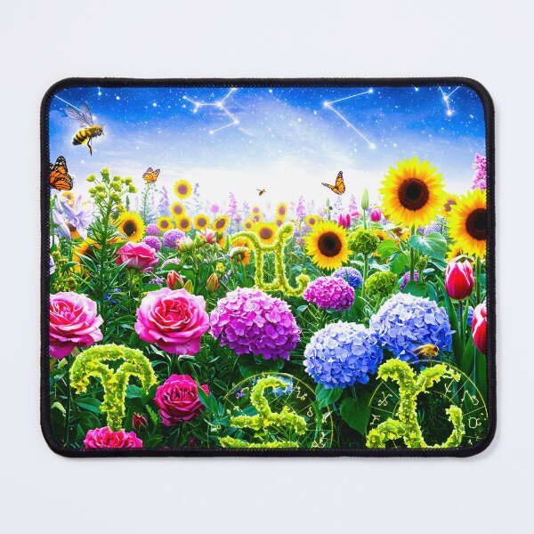Item preview, Starry Night Garden: Zodiac Flower Fantasy designed and sold by Fantabulous.