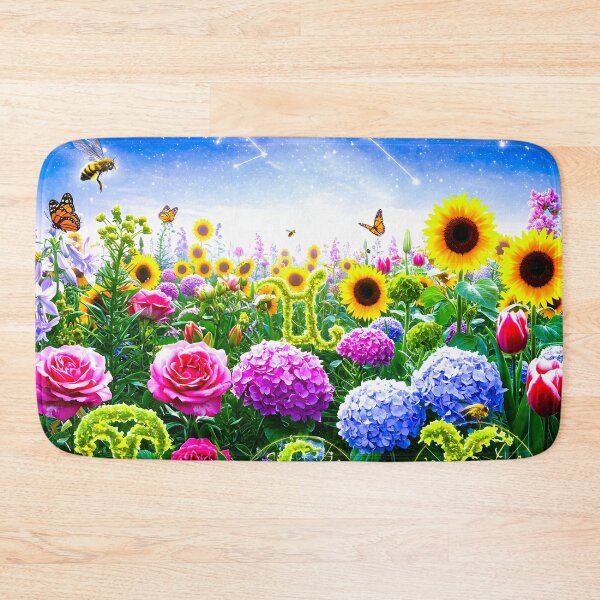 Item preview, Starry Night Garden: Zodiac Flower Fantasy designed and sold by Fantabulous.