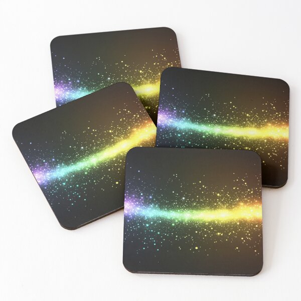 Item preview, Colorful cosmic dust in a dark space designed and sold by anytka.