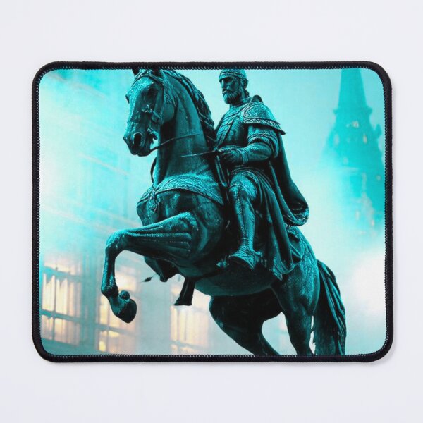Item preview, Majestic Bronze Rider in Mystical Teal designed and sold by TRISHI CREATION.