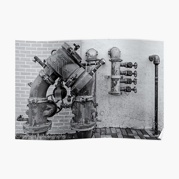 "Pipes, Valves and Joints" Poster