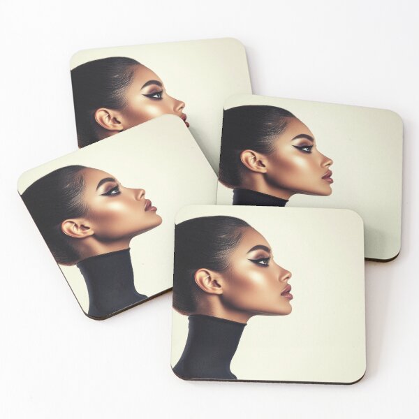 Item preview, Elegant womans stylish profile designed and sold by anytka.