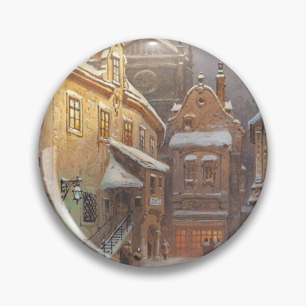 Item preview, A Winter Evening by Georg Janny designed and sold by Vintage Designs +.