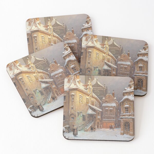 Item preview, A Winter Evening by Georg Janny designed and sold by Vintage Designs +.