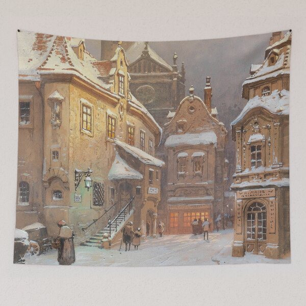 Item preview, A Winter Evening by Georg Janny designed and sold by Vintage Designs +.