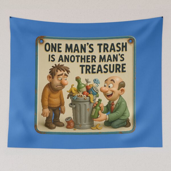 Item preview, Treasure in the Trash – Cartoon wisdom with style designed and sold by Girih.