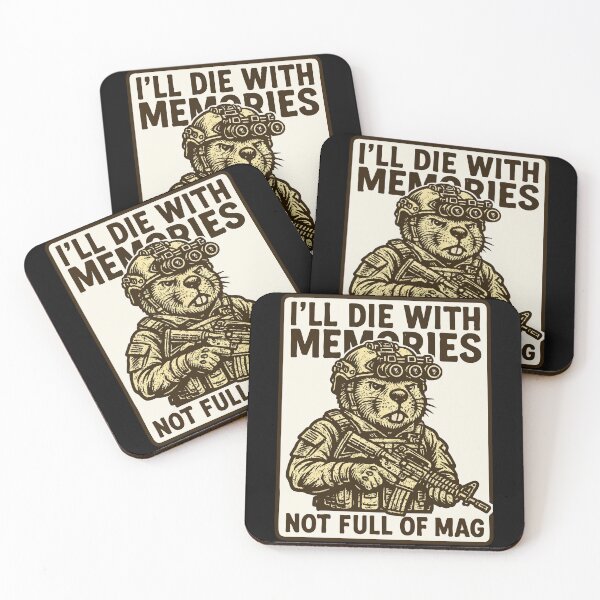 Item preview, I'll Die With Memories Not A Full Mag designed and sold by TomFrontierArt.