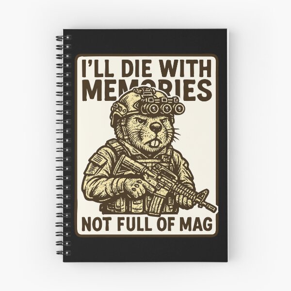 Item preview, I'll Die With Memories Not A Full Mag designed and sold by TomFrontierArt.
