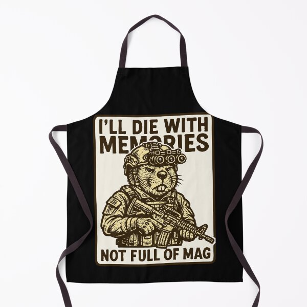 Item preview, I'll Die With Memories Not A Full Mag designed and sold by TomFrontierArt.