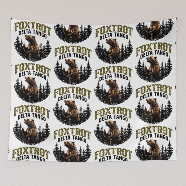 Item preview, Foxtrot Delta Tango  designed and sold by FreshArtFusion.