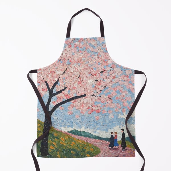 Item preview, Japanese cherry blossom | Post-impressionist painting style designed and sold by ComicsFactory.