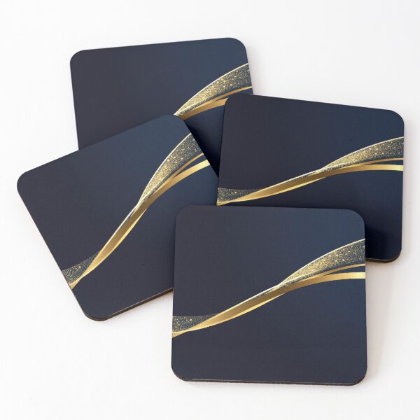 Item preview, Gold ribbon on dark backdrop designed and sold by anytka.