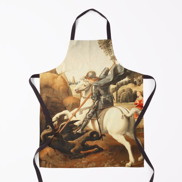 Item preview,  Saint George and the Dragon, 1506 by Raphael designed and sold by Vintage Designs +.