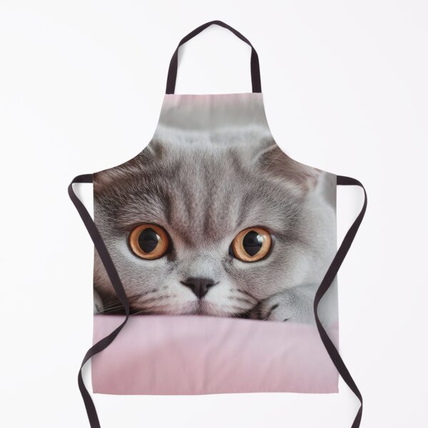 Item preview, Gray cat on soft fabric designed and sold by anytka.
