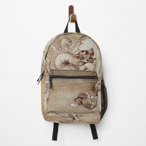 Item preview, Saint George and the Dragon vintage illustration designed and sold by Vintage Designs +.