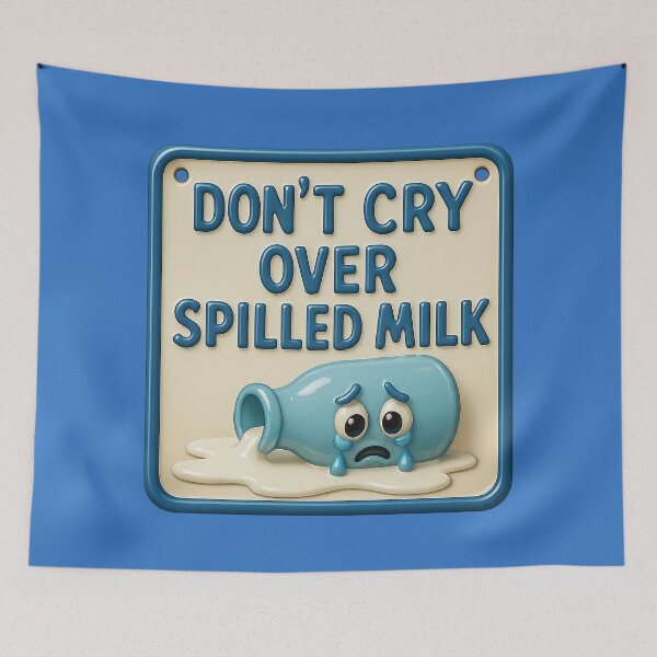 Item preview, No reason to cry – charming milk wisdom designed and sold by Girih.