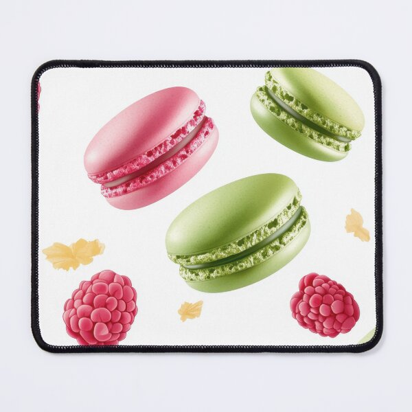 Item preview, Macarons and raspberries art designed and sold by anytka.