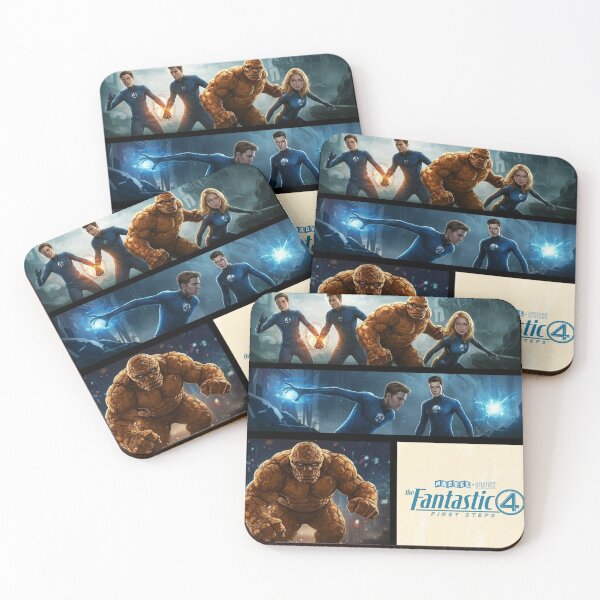 Item preview, Fantastic Four - Tribute to Marvel's First Family designed and sold by ElCineFriki.