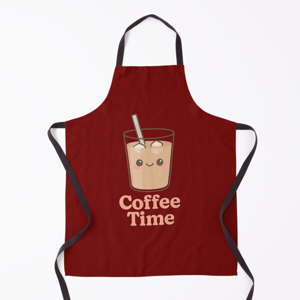 Item preview, Coffee Time – Kawaii Iced Coffee Minimal Art designed and sold by GinColorist.
