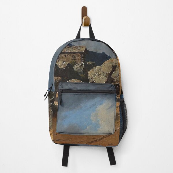 Item preview, Norwegian landscape with two men on horseback - Georg Emil Libert  designed and sold by Vintage Designs +.