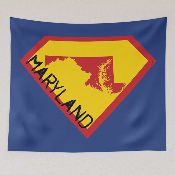 Item preview, MARYLANDER  SHIELD - Freedom Is The Superpower - SUPERHERO MARYLAND spellout design designed and sold by pelagio.