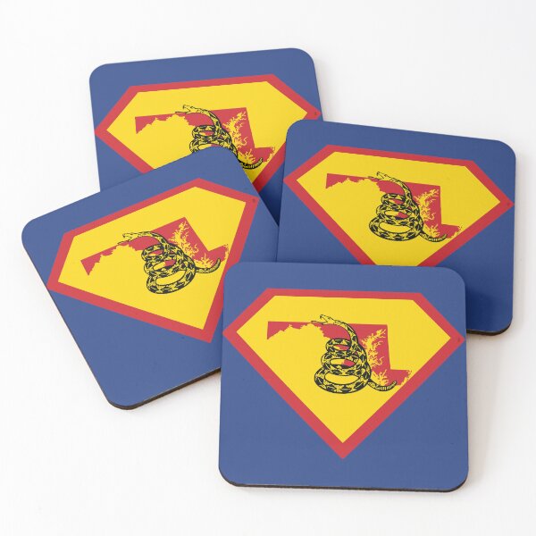 Item preview, MARYLANDER SHIELD - Freedom Is The Superpower -  Gadsden Snake Flag - Dont Tread On Me SUPERHERO MARYLAND design designed and sold by pelagio.