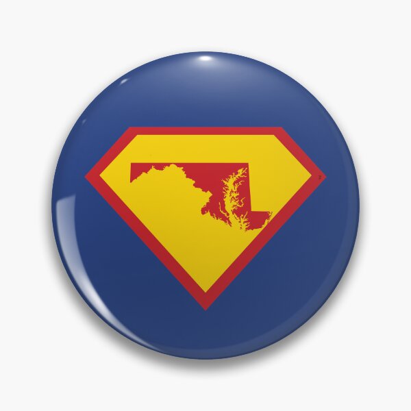 Item preview, MARYLANDER  SHIELD - Freedom Is The Superpower -   SUPERHERO MARYLAND design designed and sold by pelagio.