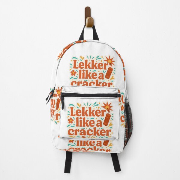 Item preview, Lekker Like a Cracker – South African Slang Sticker designed and sold by The Sandy Design Store.