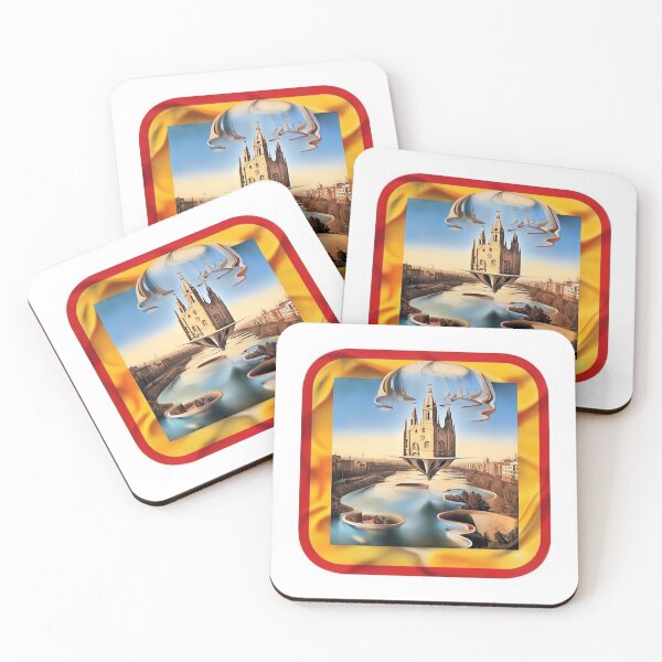 Item preview, Zaragoza – Floating Basilica Spring  Vibes Reloaded-Viral Drop 2025 designed and sold by Imaginarium of Chaos falcon88 .