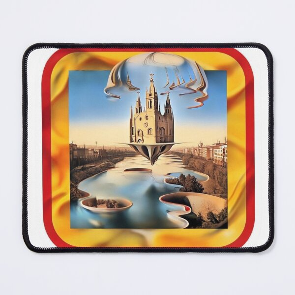 Item preview, Zaragoza – Floating Basilica Spring Vibes Reloaded-Viral Drop 2025 designed and sold by Imaginarium of Chaos falcon88 .