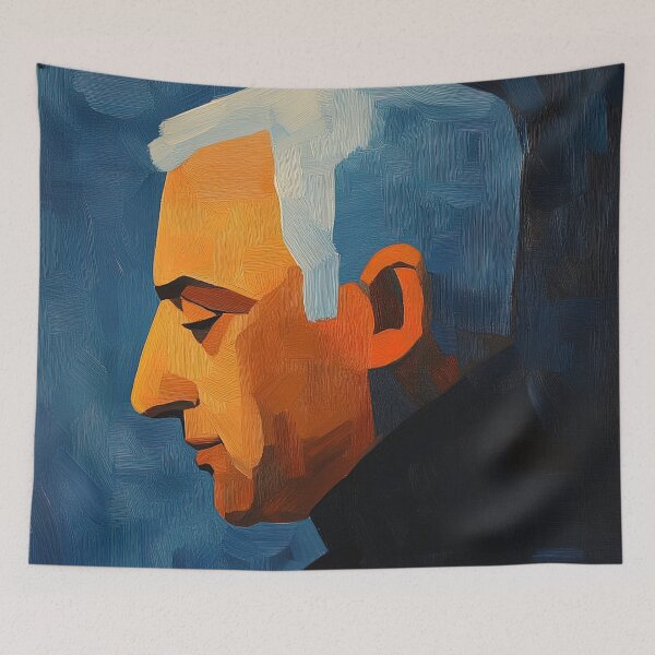 Item preview, Jawaharlal Nehru | Post-impressionist painting style designed and sold by ComicsFactory.
