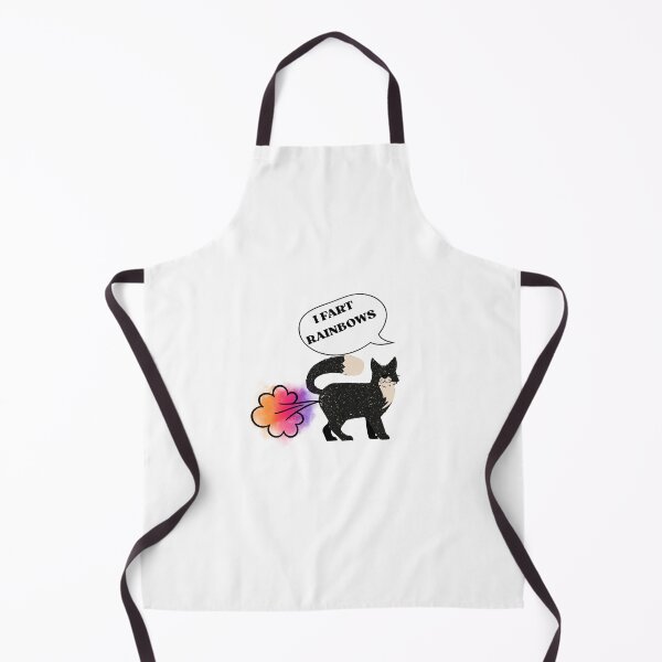 Item preview, Funny Cat Rainbow Fart Design designed and sold by TheMysticNook.