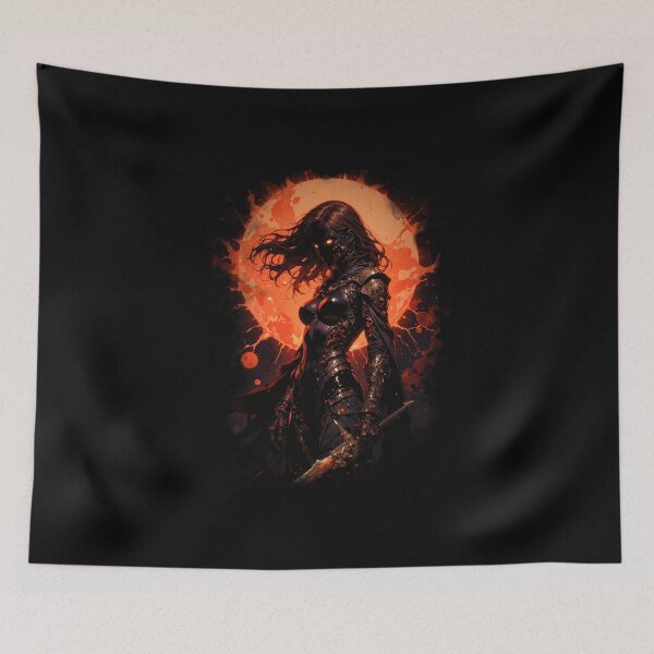 Item preview, Sariah the Crimson Fury designed and sold by Abraxas' Fantasy Shop.